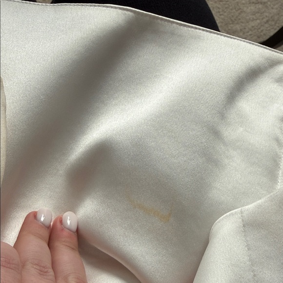 Park & Fifth Strapless Brodie White Dress - Picture 8 of 8